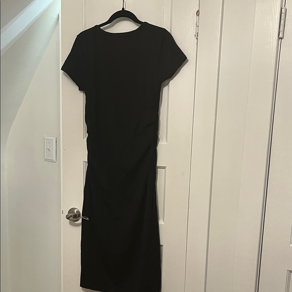 Bar III Elegant Black Midi Dress - Picture 3 of 3